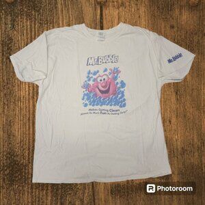 Vintage Mr. Bubble Promo White T-shirt Size XL